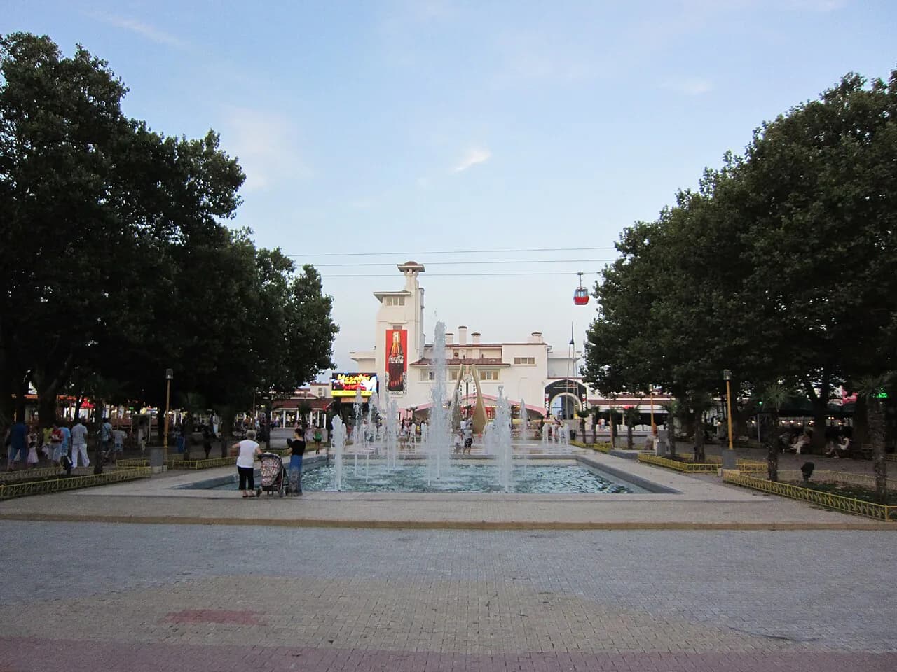 Mamaia: the Black Sea resort strip next to Constanța