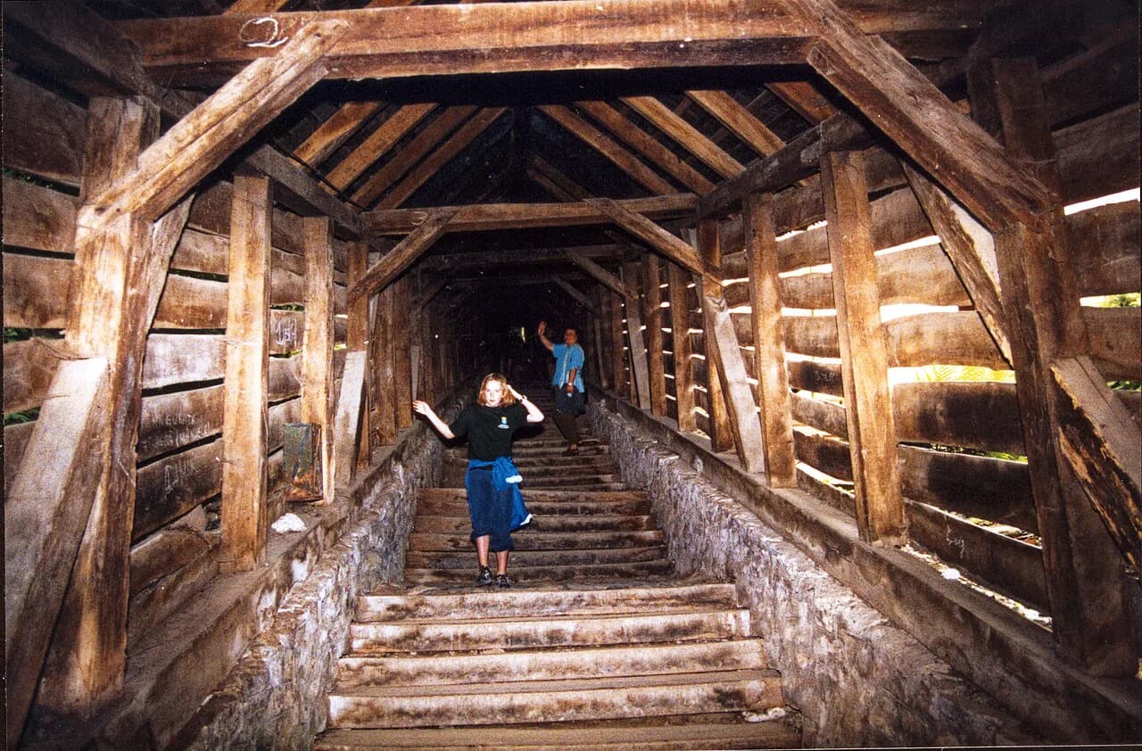 Scara Școlarilor, Sighișoara: The Covered Staircase to the Hill Church
