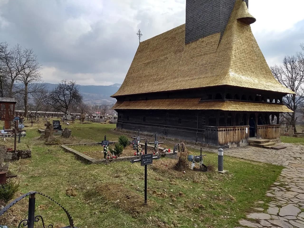 Șurdești Wooden Church: Maramureș's Tall Timber Church