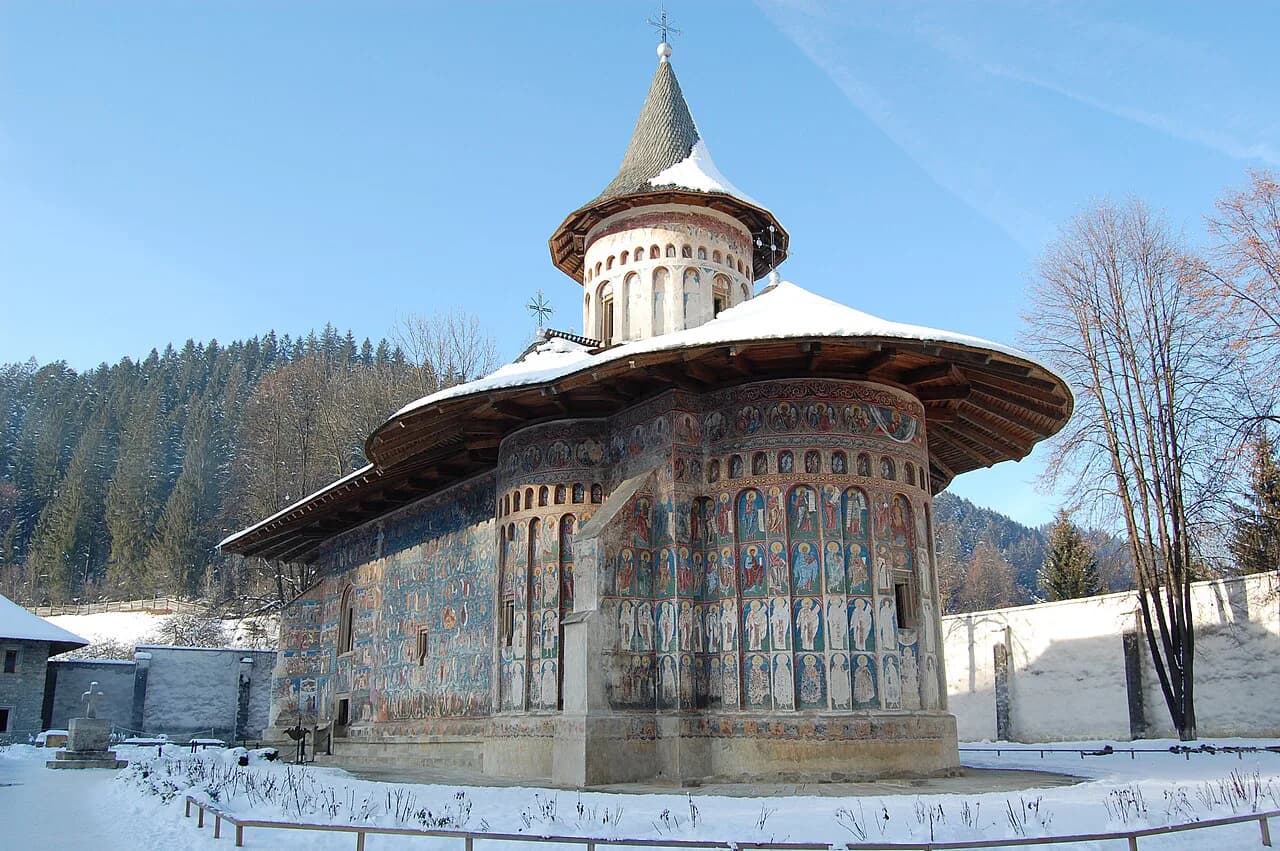 Voroneț Monastery: The Painted Church, the Blue and the Visit