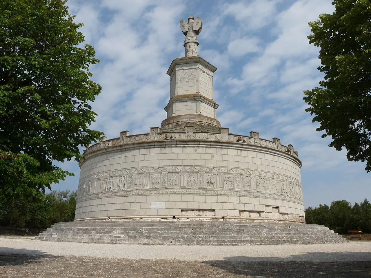 Tropaeum Traiani triumphal monument at Adamclisi.