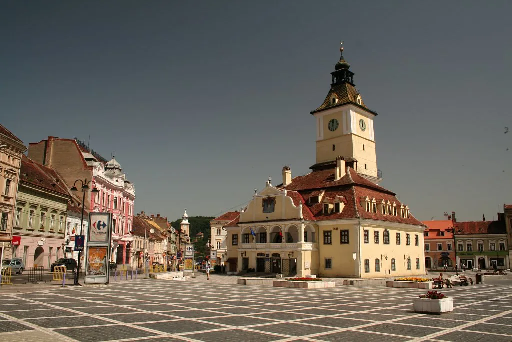 The Council House on Piața Sfatului in Brașov.