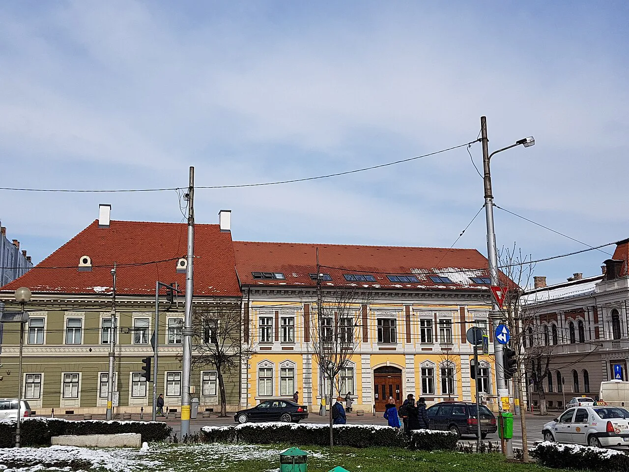 The house at Piața Avram Iancu 14, Cluj-Napoca.