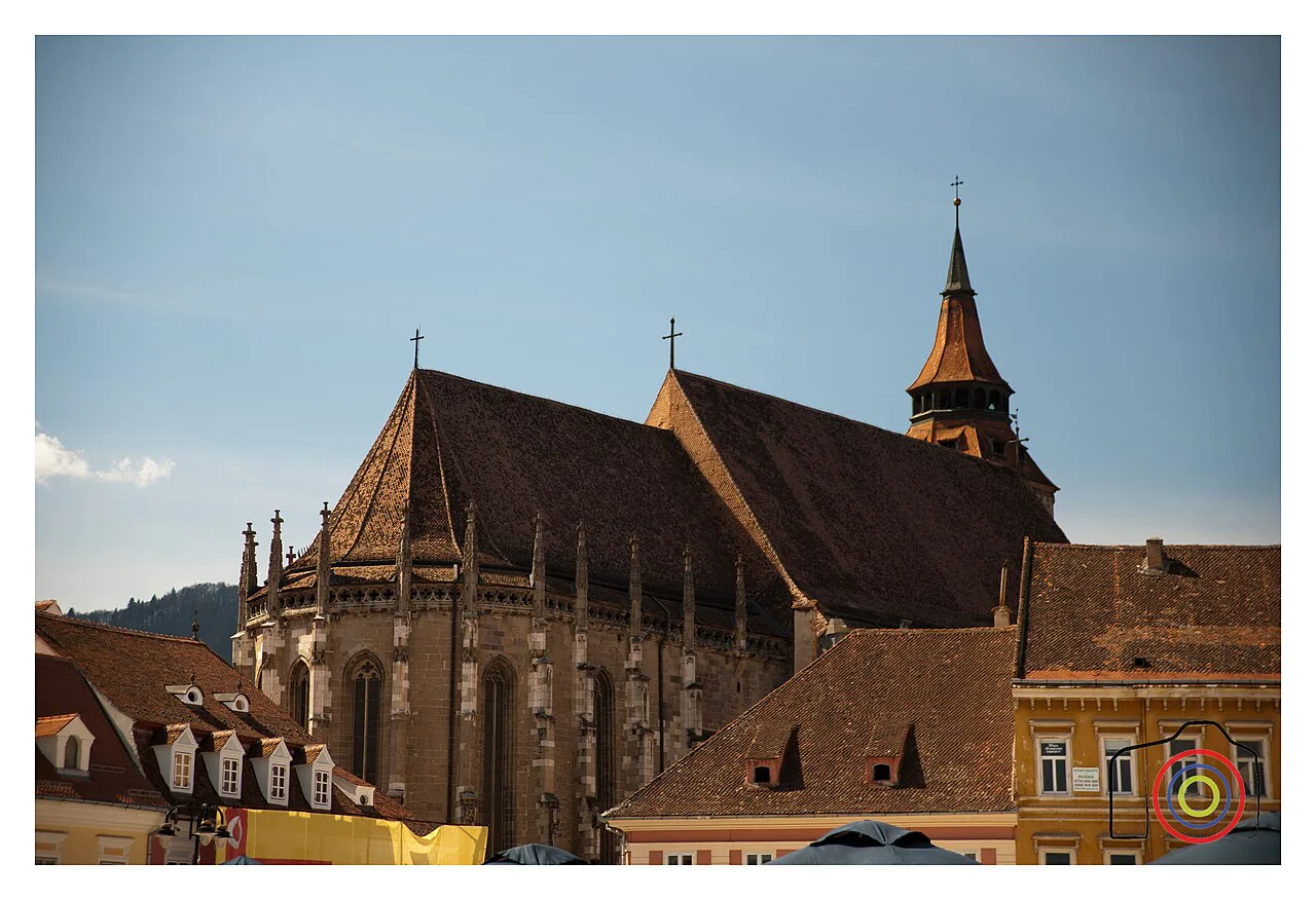 The Black Church in Brașov.