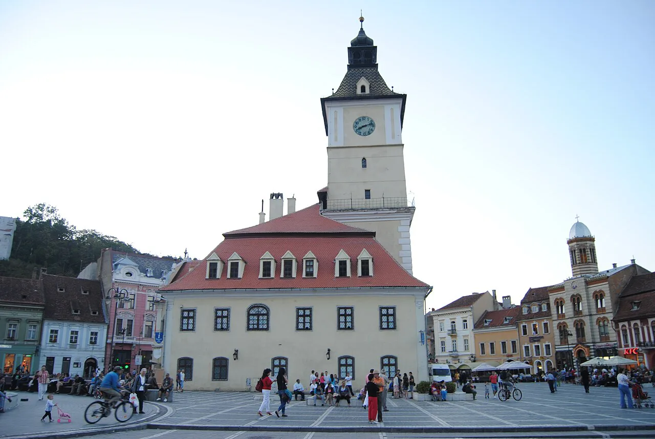 The Council House on Piața Sfatului, Brașov.