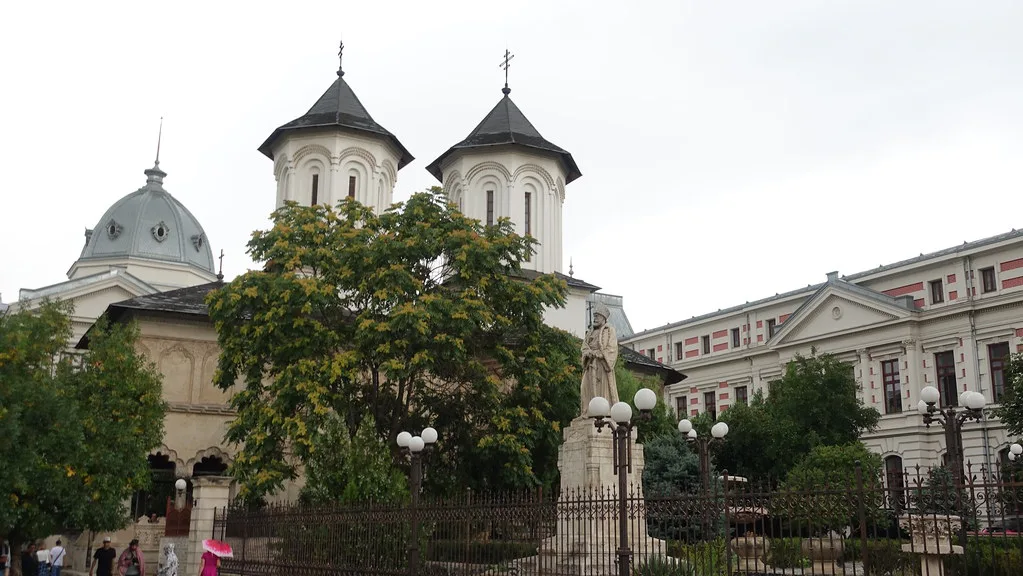 Colțea Church near University Square, Bucharest.