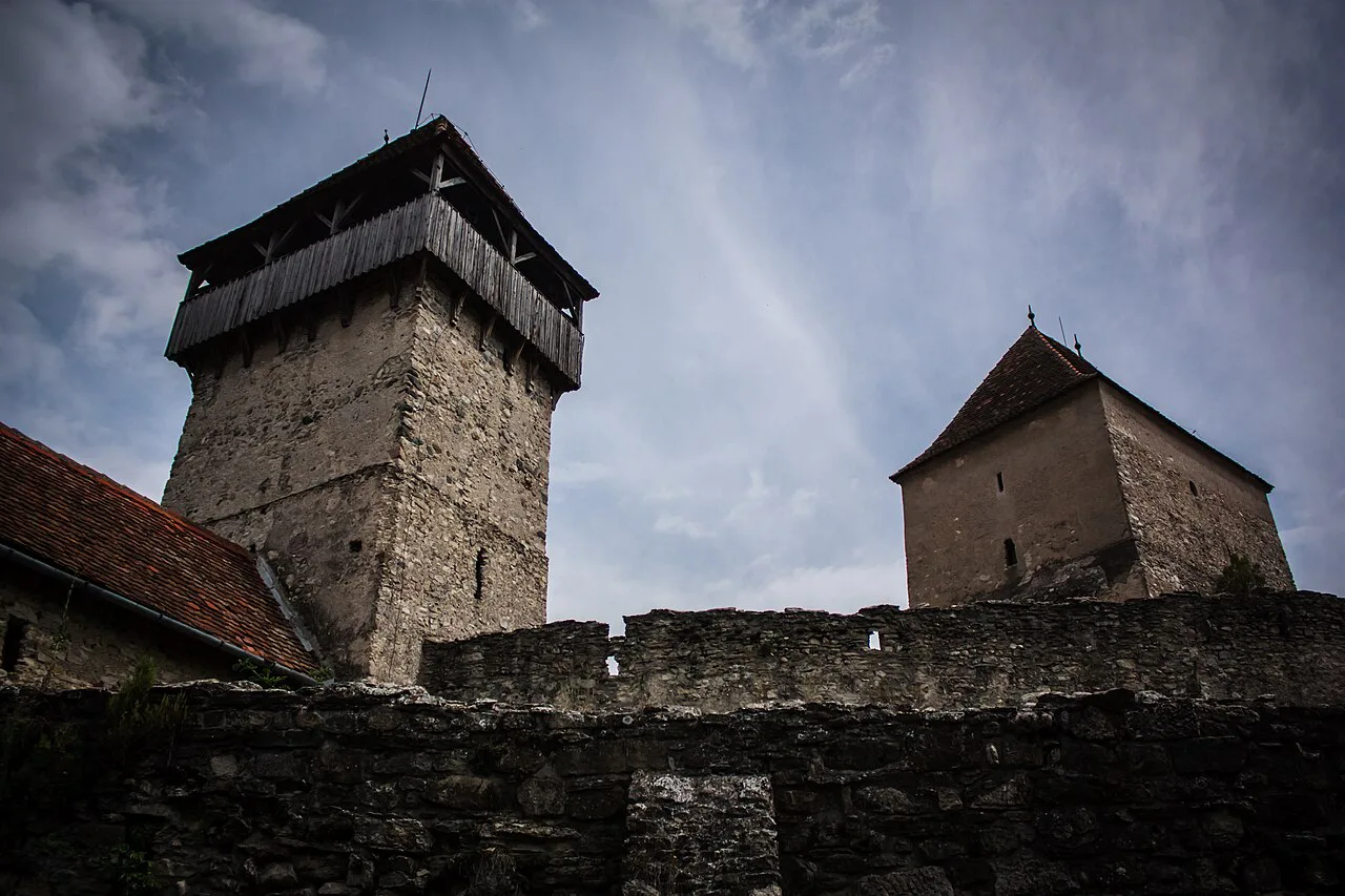 Towers of Câlnic Citadel.