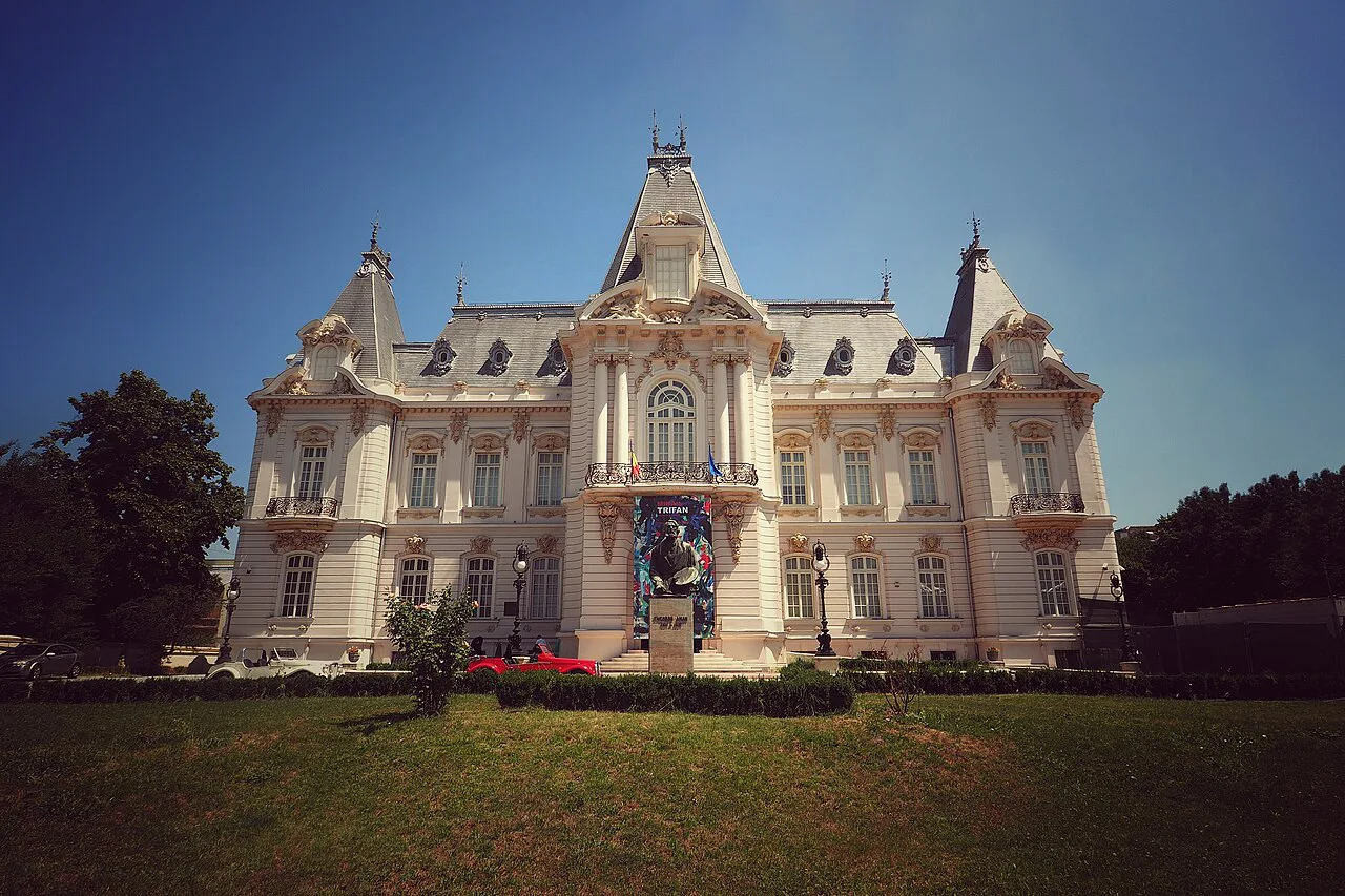 The Craiova Art Museum in the Constantin Mihail Palace.