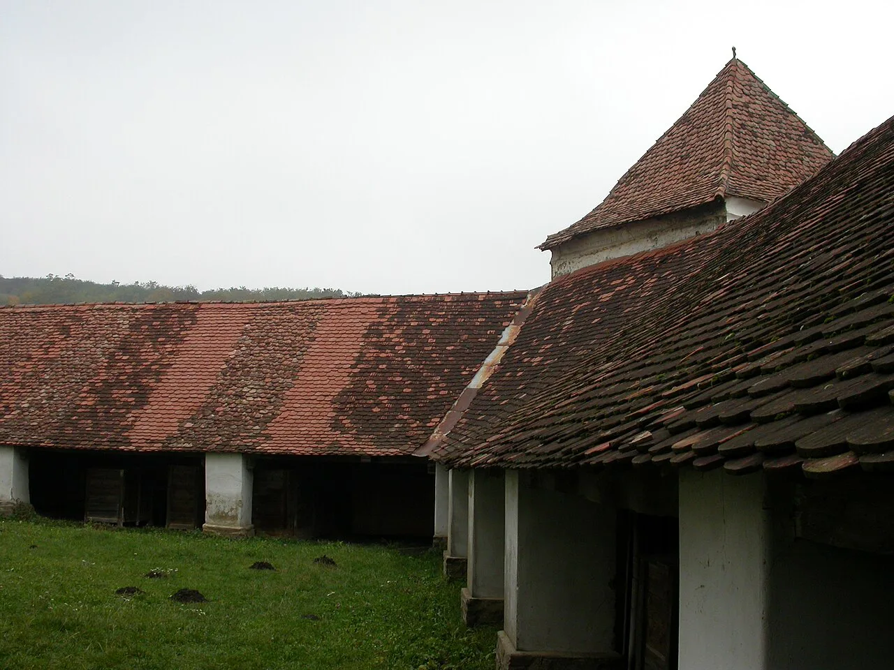 Fortified enclosure of the church in Dârjiu.