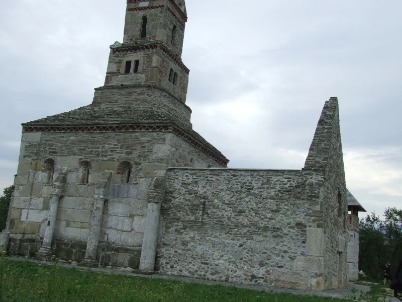 Densuș Church, Hunedoara County.