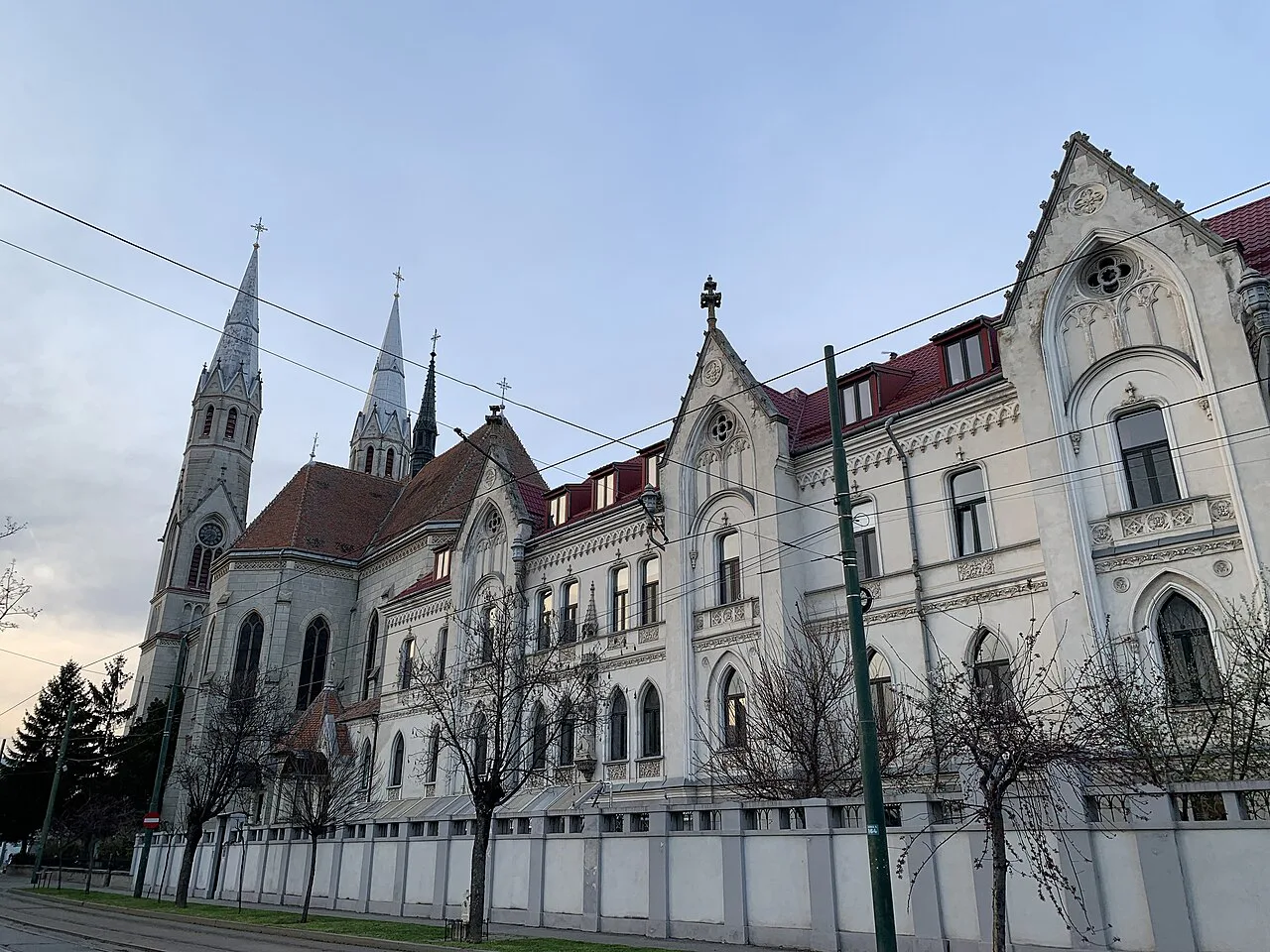 The Roman Catholic Church of the Sacred Heart in Elisabetin, Timișoara.