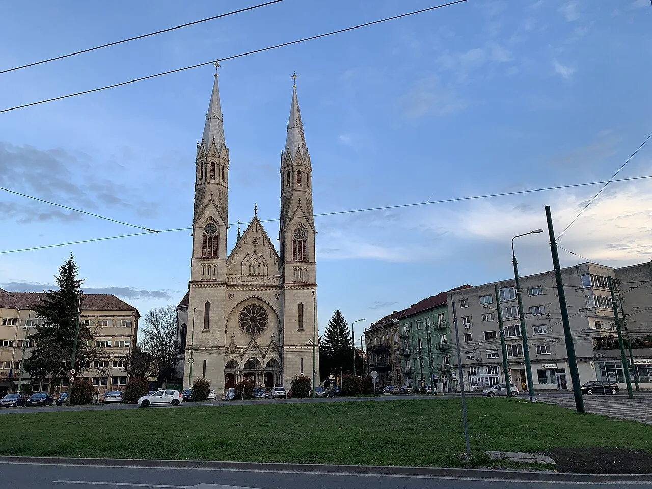 The Roman Catholic Church of the Sacred Heart in Elisabetin, Timișoara.