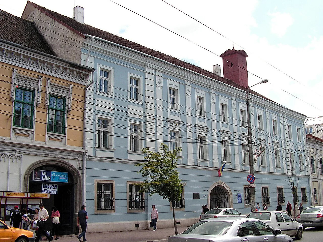 The Redoute Palace, home of the Ethnographic Museum of Transylvania in Cluj-Napoca.