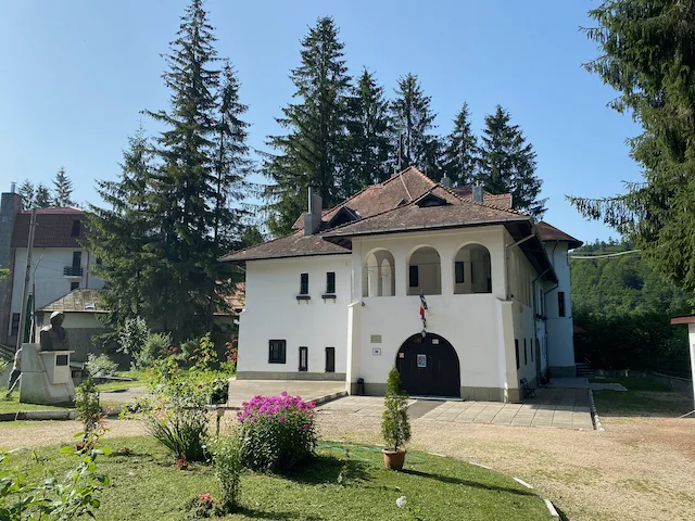 Vila Luminiș, George Enescu's memorial house in Sinaia.
