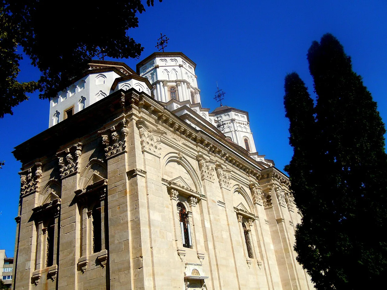 The church of Golia Monastery, Iași.