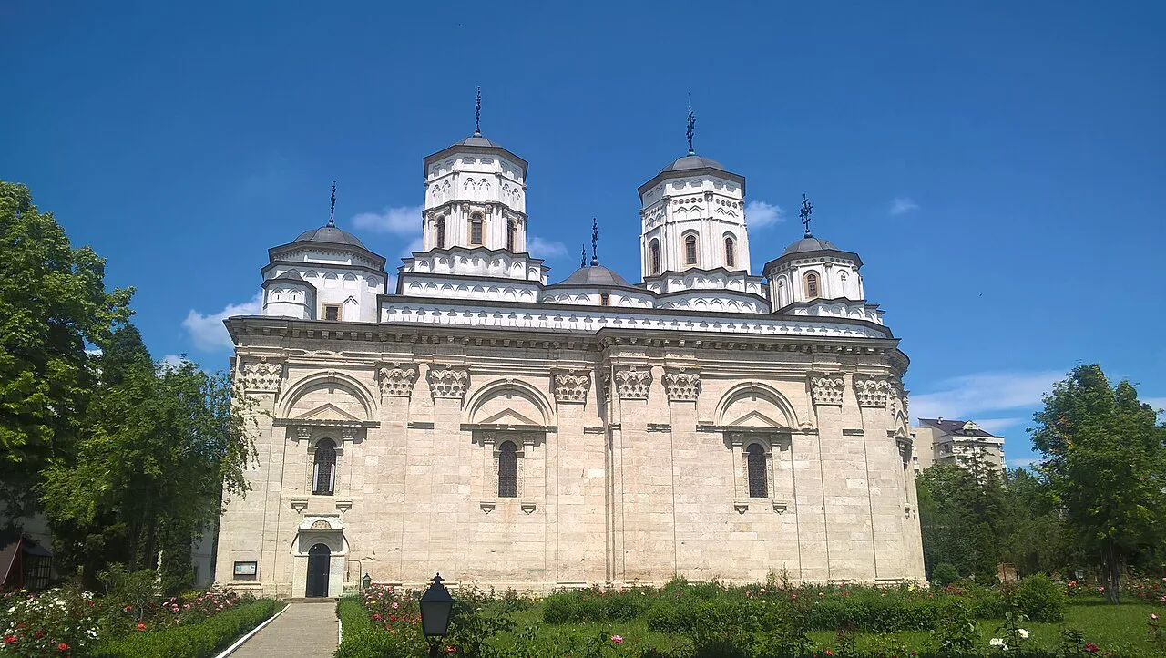The church of Golia Monastery, Iași.