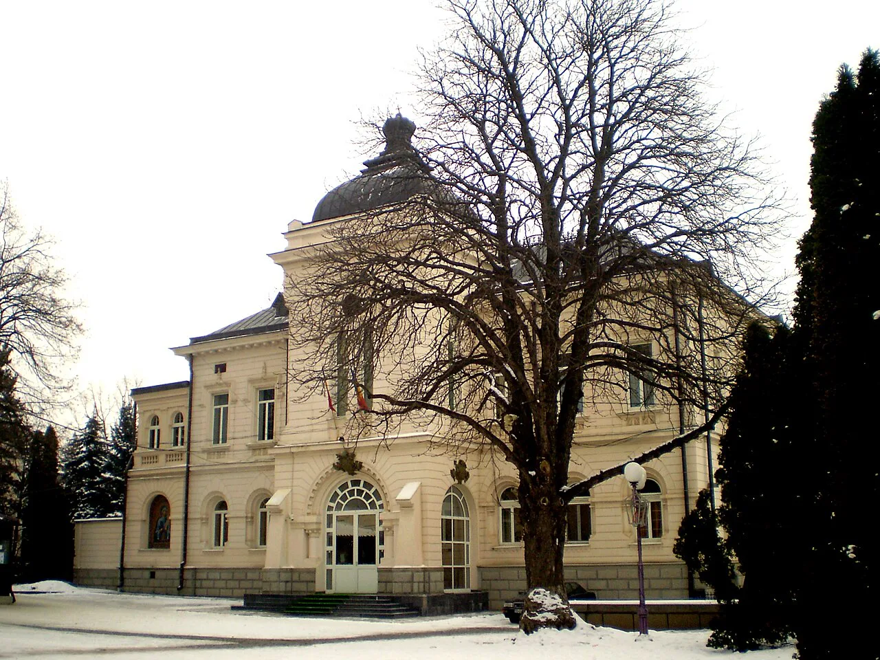 The Metropolitan Palace beside the Metropolitan Cathedral, Iași.