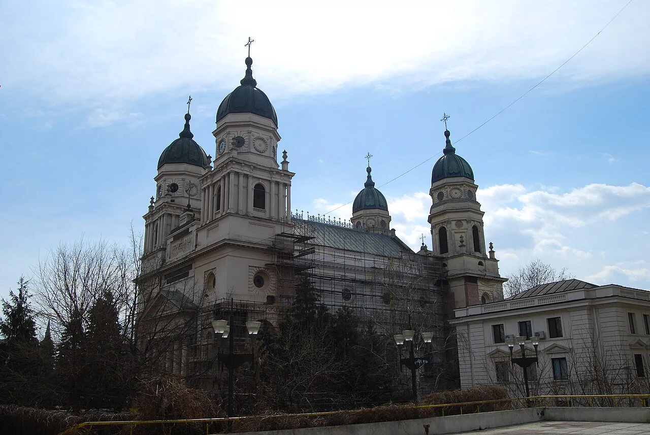 The Metropolitan Cathedral in Iași.