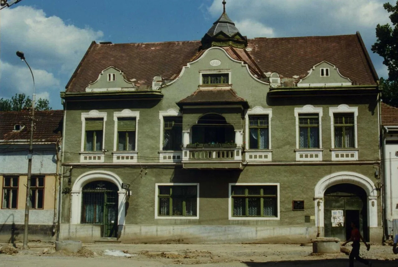 Historic building in Miercurea Ciuc in 1996.