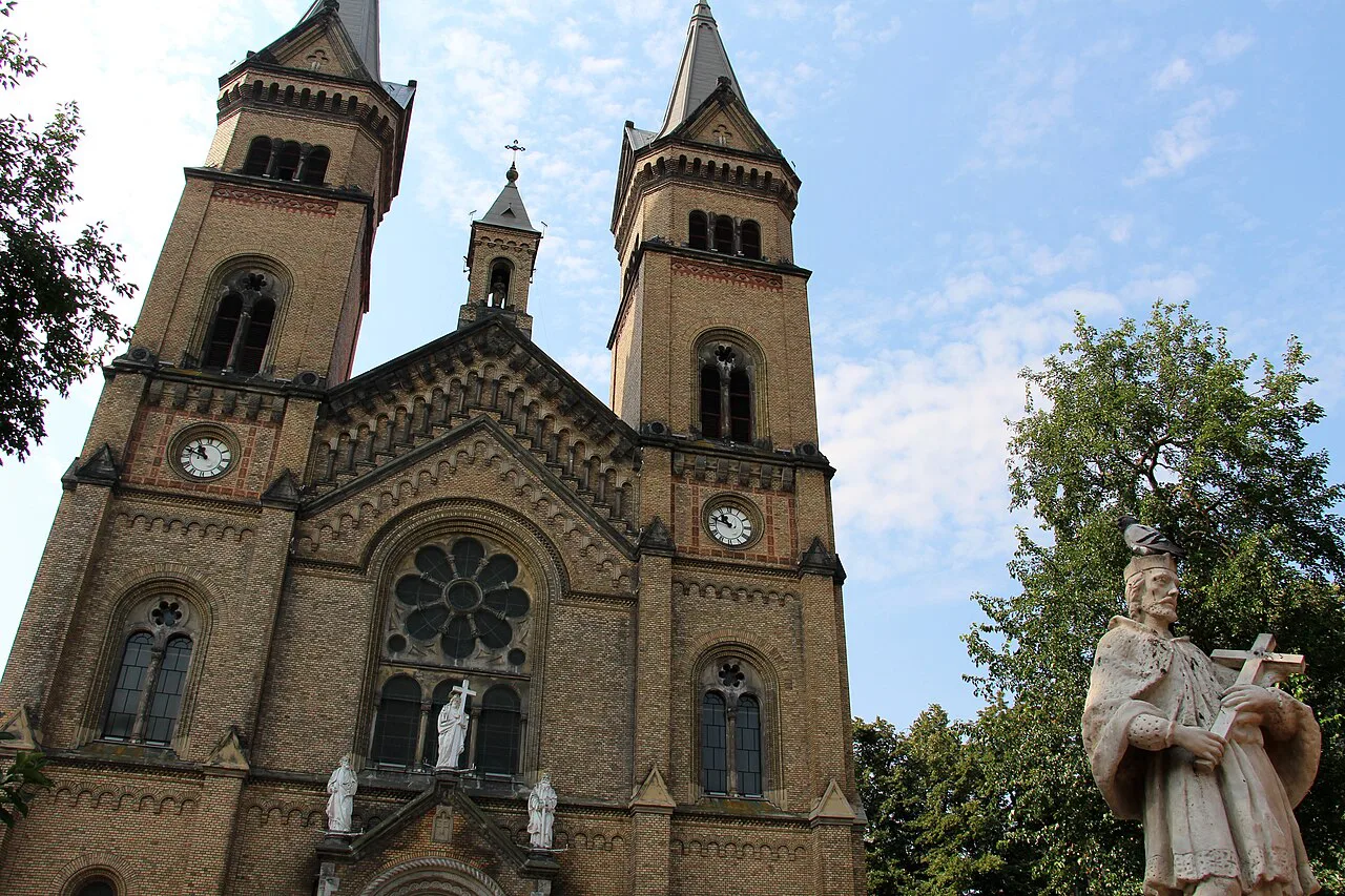 The Neo-Romanesque Millennium Church, Timișoara.