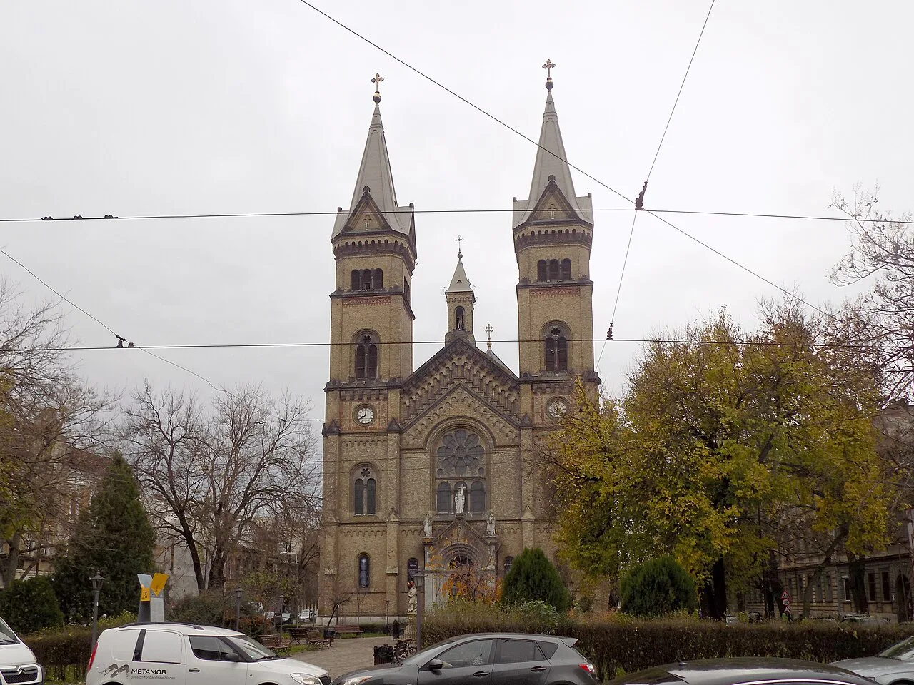 The Millennium Church on Piața Romanilor, Timișoara.