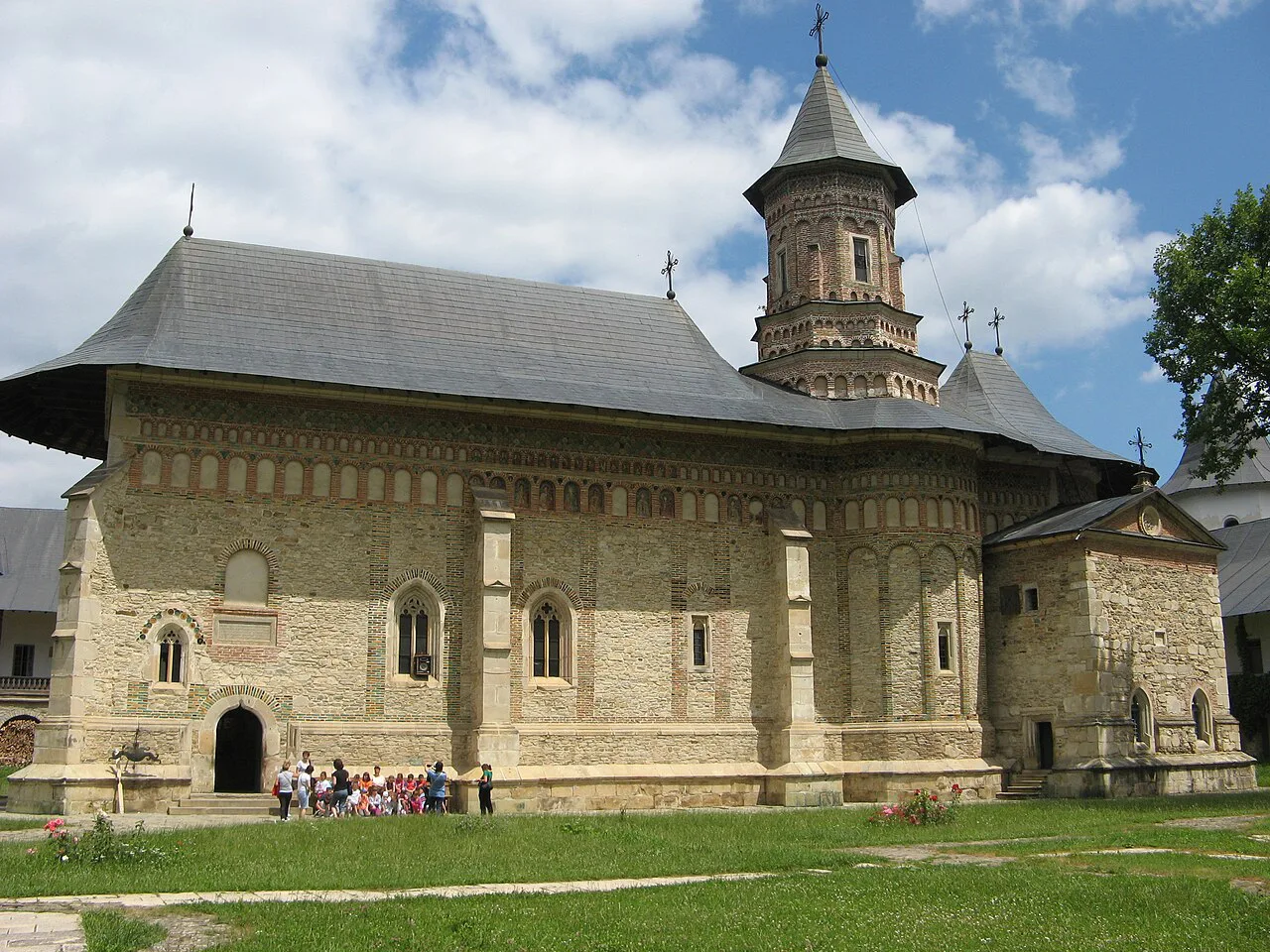 The church of Neamț Monastery.