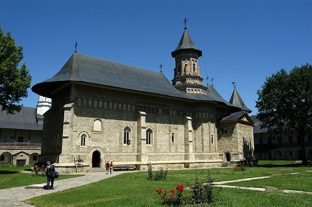 The fortified church at Neamț Monastery.