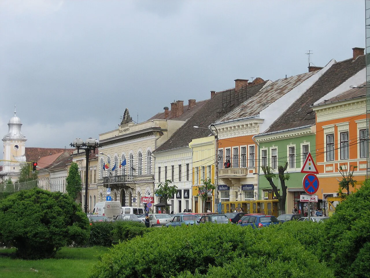 Houses on Piața Unirii, Cluj-Napoca.