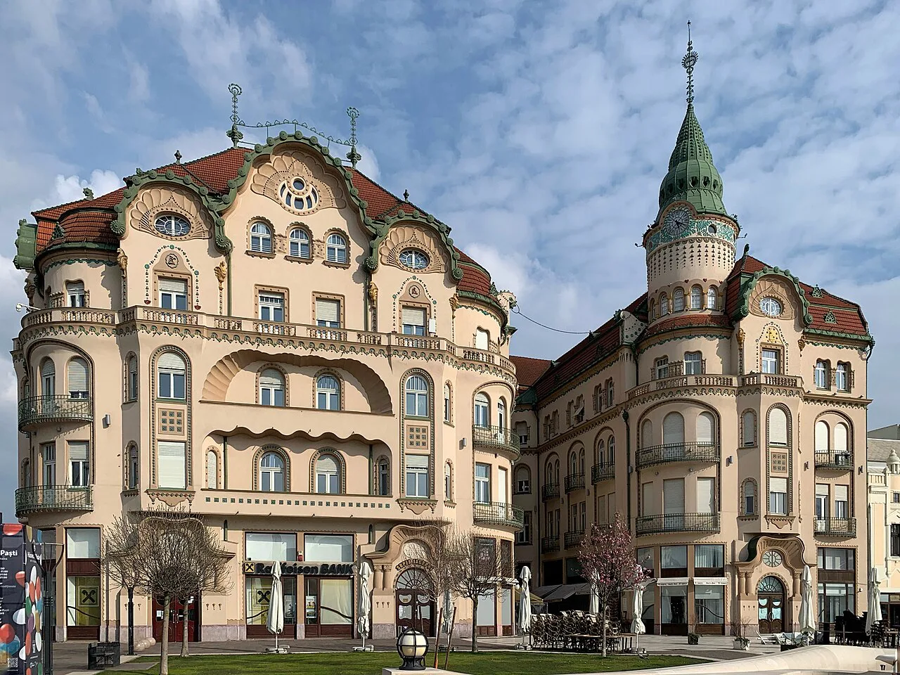 The Black Eagle Palace (Palatul Vulturul Negru), Oradea.