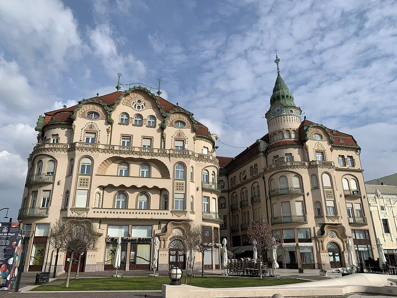 The Black Eagle Palace, Oradea.