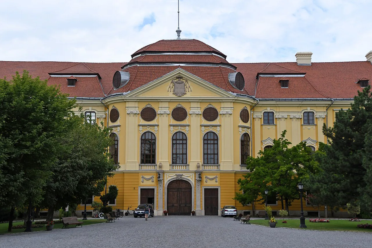 The former Roman Catholic Bishop's Palace, Oradea.