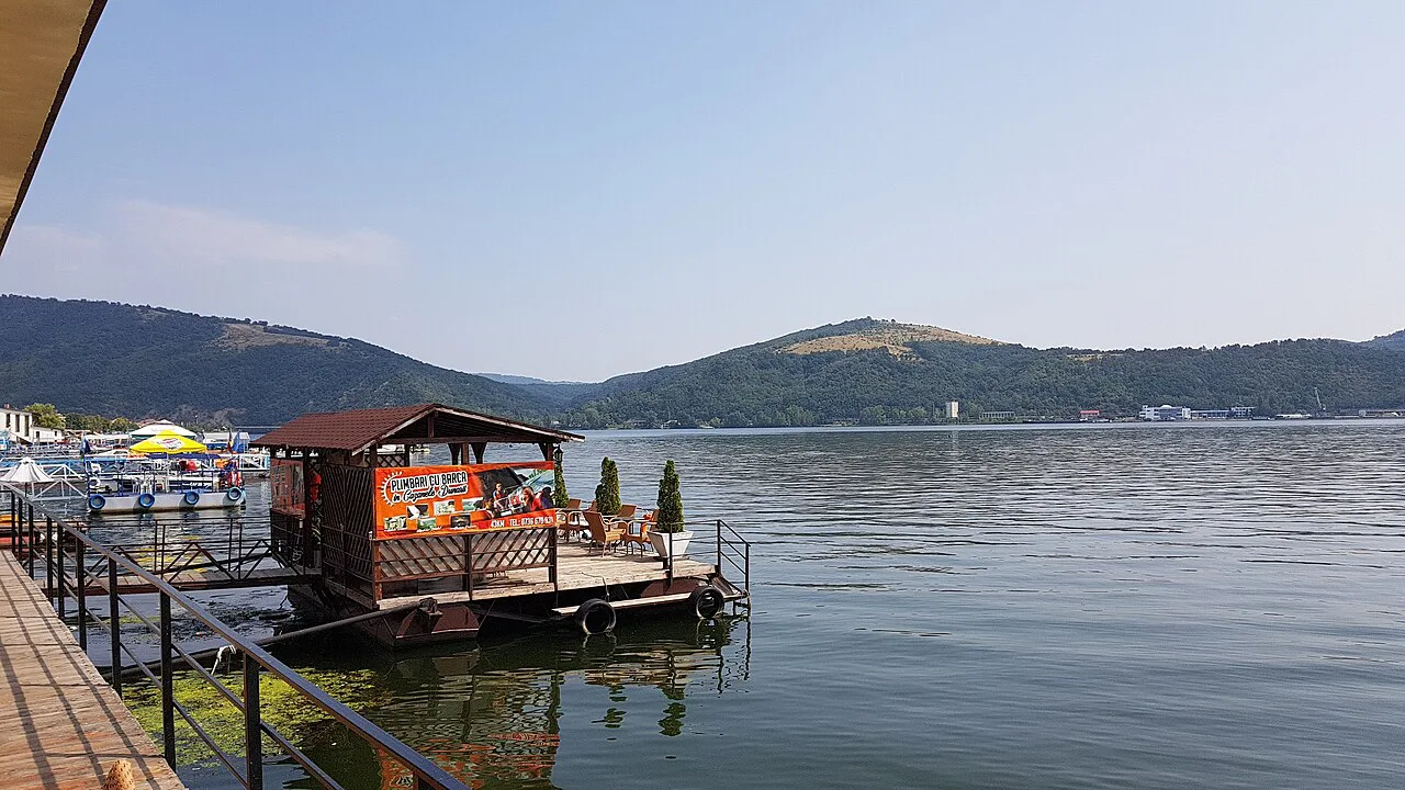 Danube waterfront at Orșova.