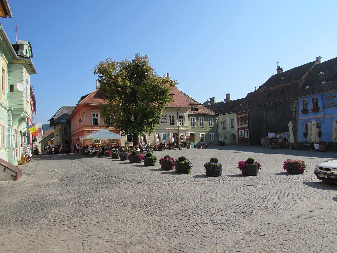 Piața Cetății, Sighișoara.
