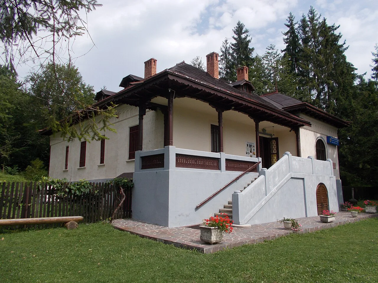 The Mihail Sadoveanu Memorial House, Vânători-Neamț.