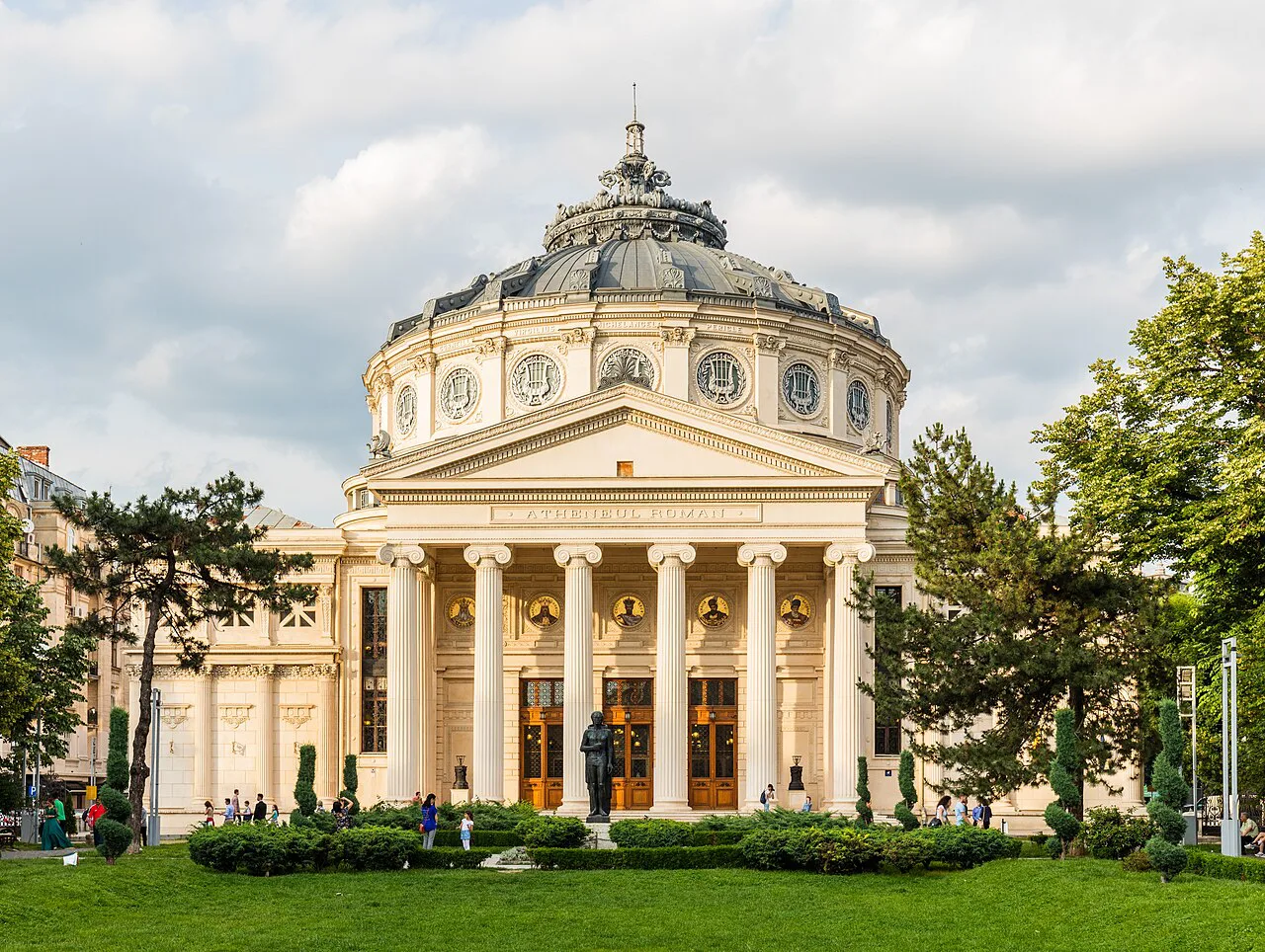 The Romanian Athenaeum, Bucharest.