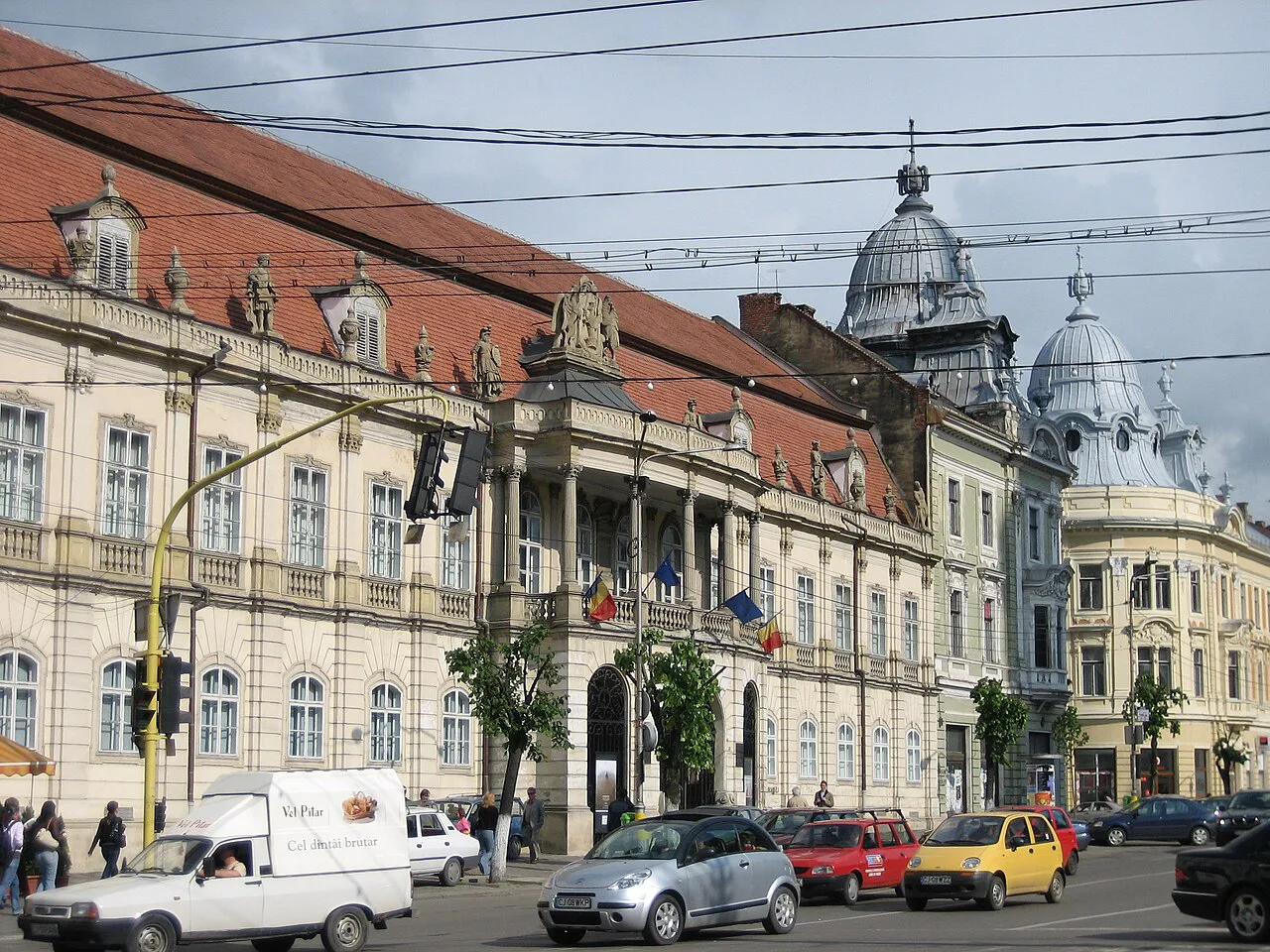 Buildings on Piața Unirii, Cluj-Napoca.