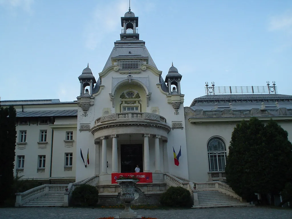 Front of Sinaia Casino.
