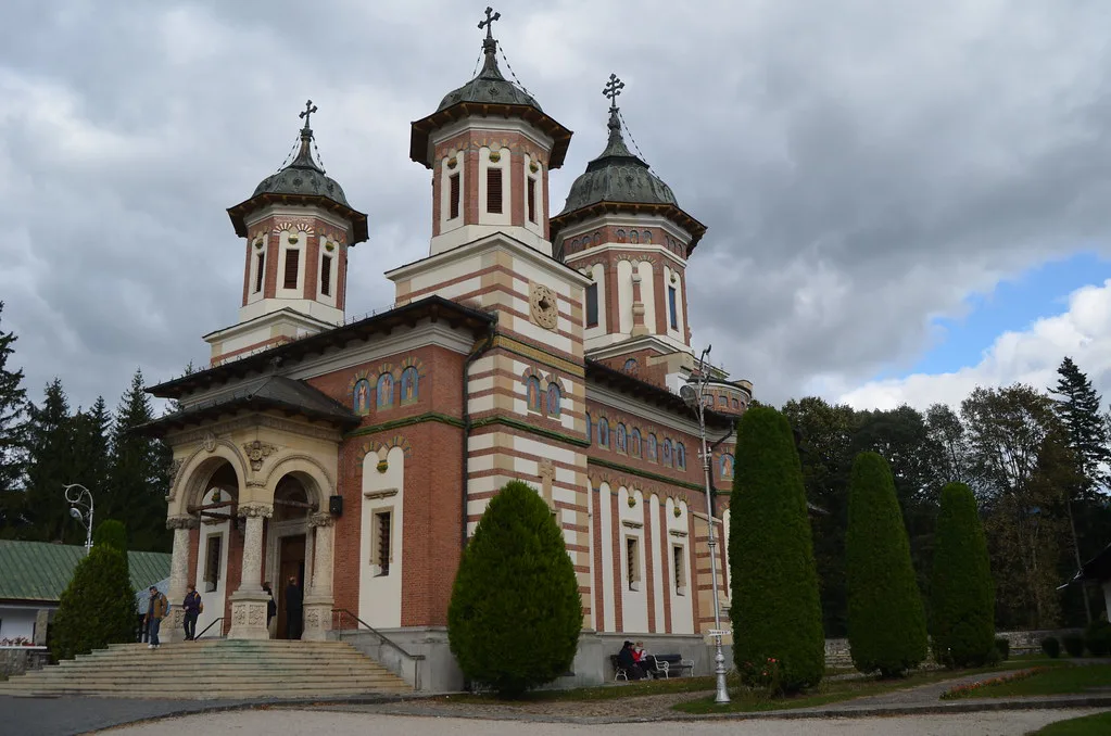 The Great Church of Sinaia Monastery.