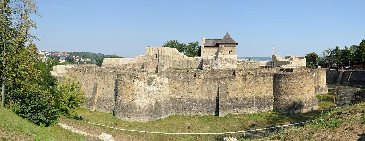 Panoramic view of the Seat Fortress of Suceava.