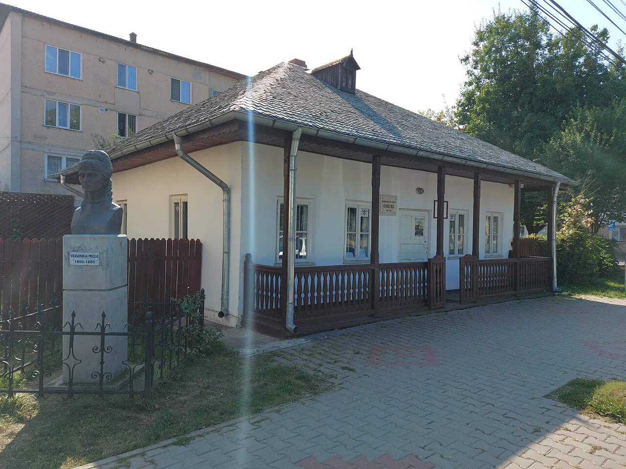 Veronica Micle Memorial House in Târgu Neamț.