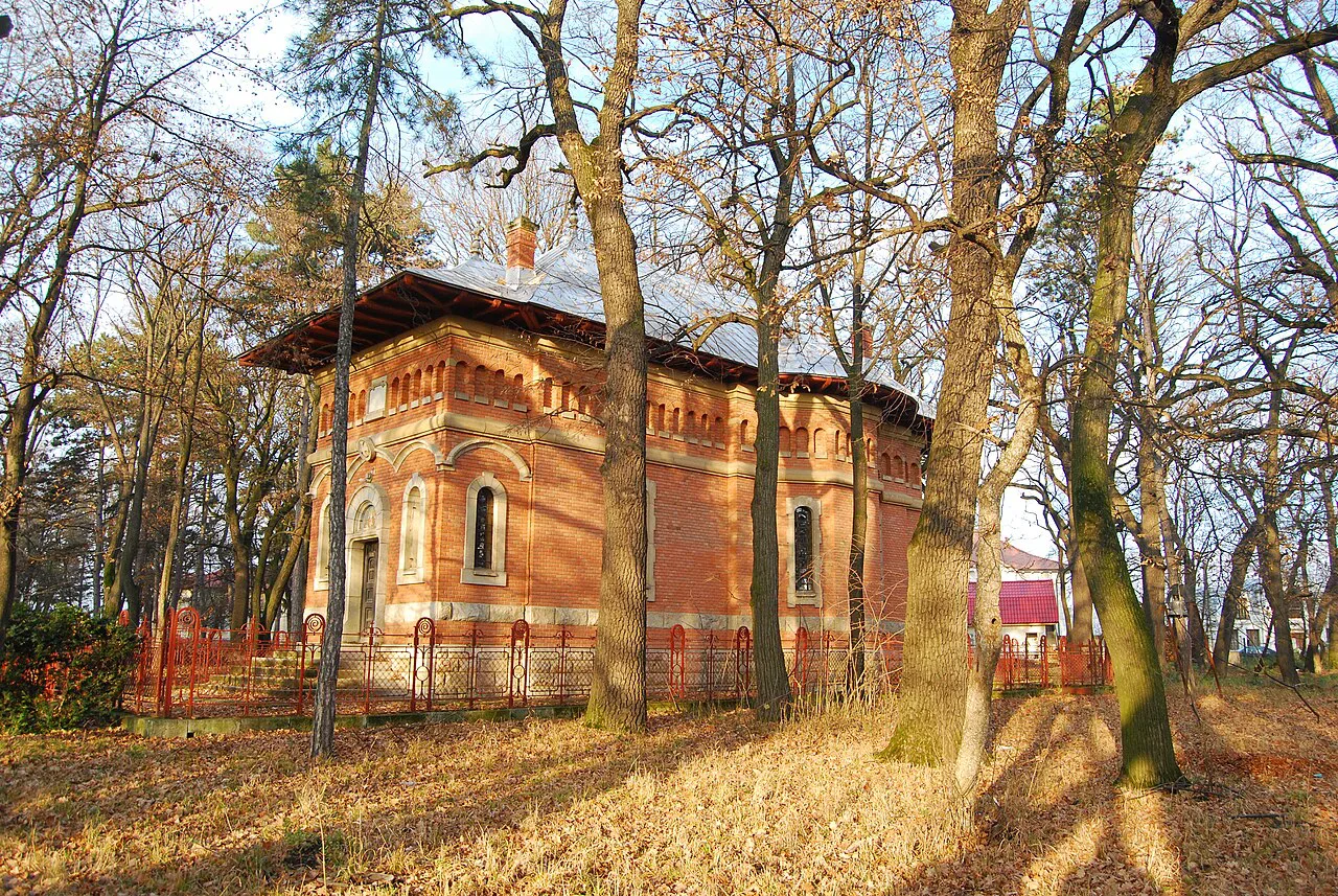 The Three Holy Hierarchs' chapel of the Normal School, Iași.