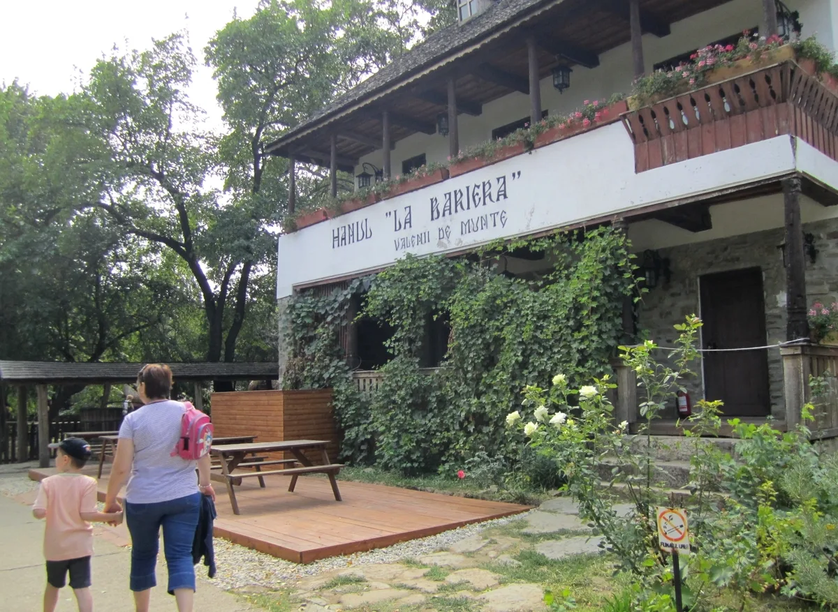 The La Bariera inn at the Dimitrie Gusti National Village Museum, Bucharest.