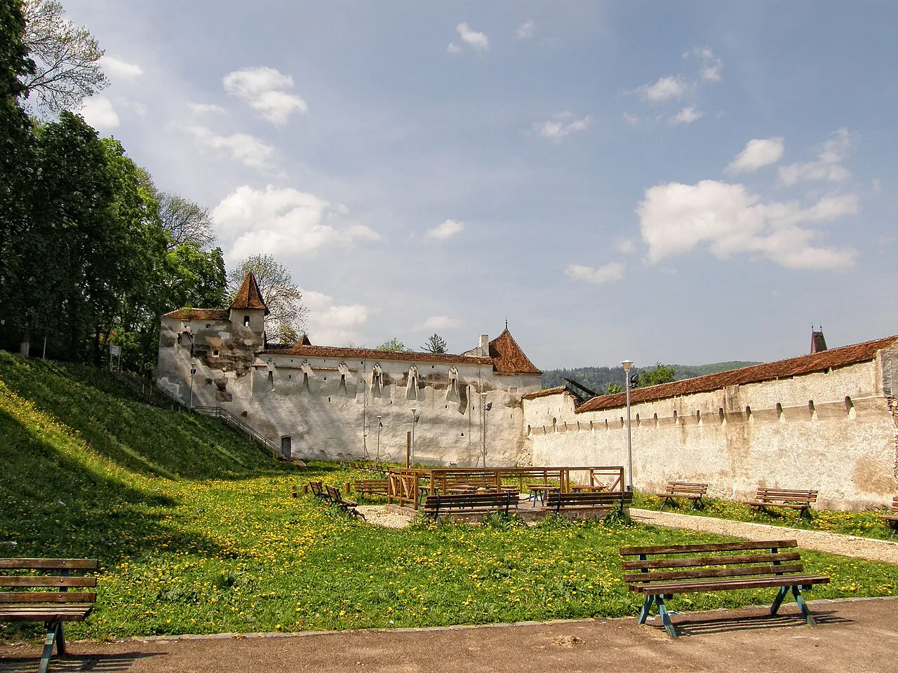 The Weavers' Bastion in Brașov.